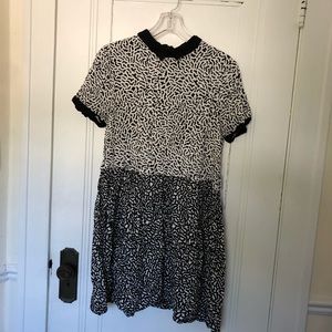 ASOS River Island Contrasting Geometric Dress